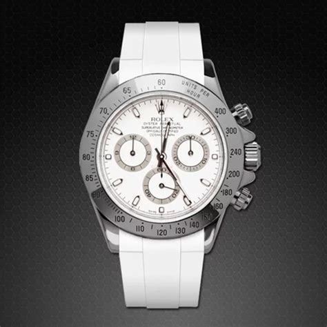 rolex bracelet caoutchouc|rubber b rolex daytona.